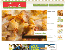 Tablet Screenshot of mundosabores.com